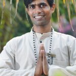 Krishna indischen Yoga-Lehrer