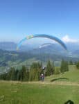 Frei wie ein Vogel in der Luft beim Tandemflug 19 21. Start 3