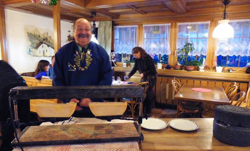 Restaurant Altels, Raclette
