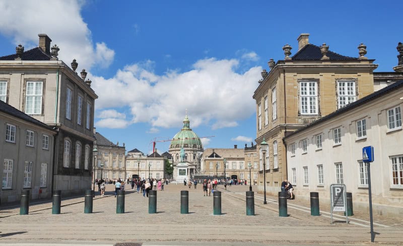 Kopenhagen, Palast der Königsfamilie