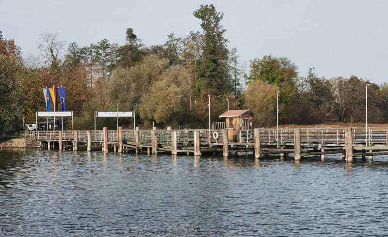 Prien, Fahrt mit MS Rudolf zur Herreninsel