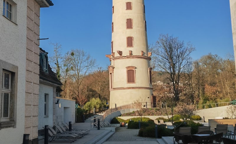 Sprudelhof Therme , Badehaus 2, Saunagarten
