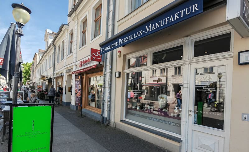Potsdam, Brandenburger Straße, Königliche Porzellan Manufaktur