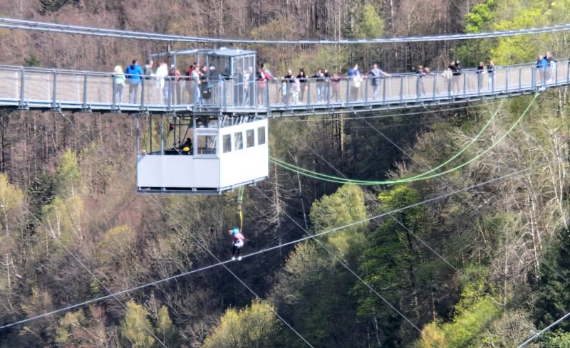 Hängebrücke Titan RT, Gigaswing