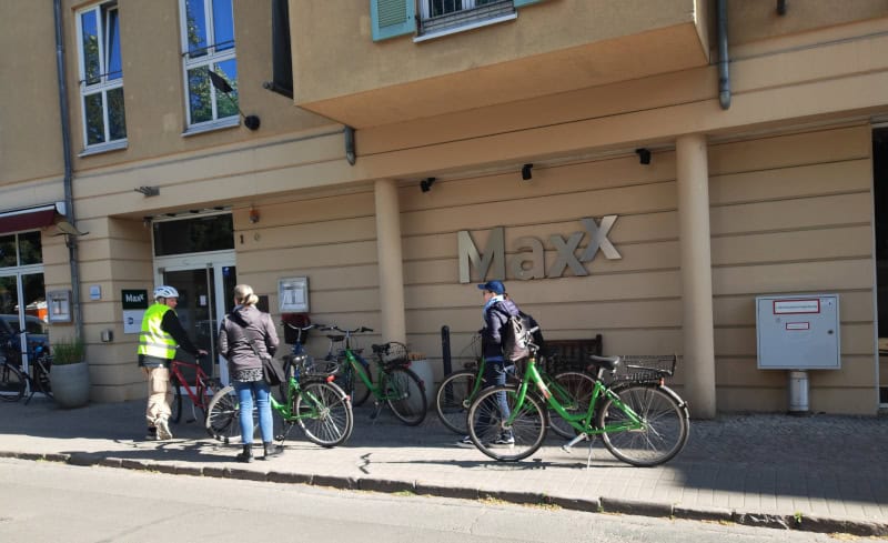 Radtour, Hotel Maxx Sanssouci
