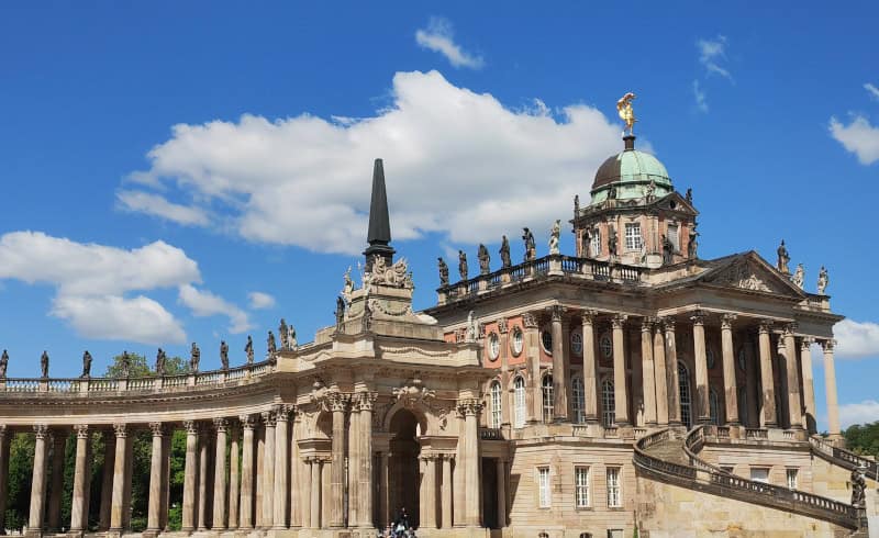 Radtour, Neues Palais