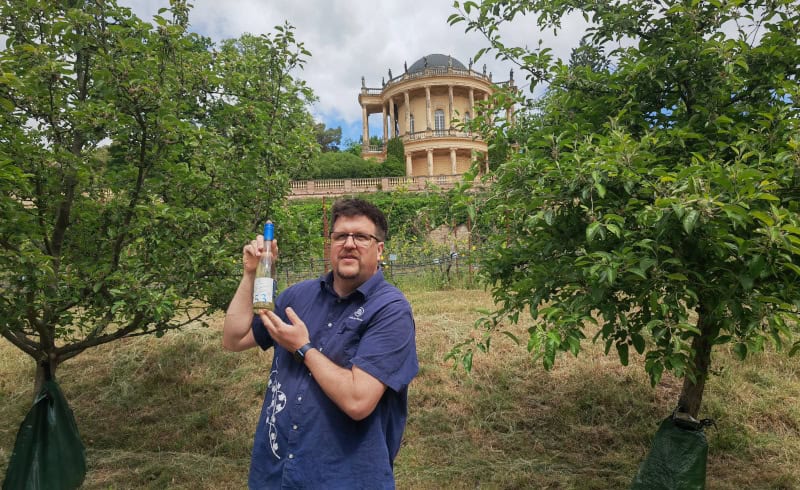 Radtour, Belvedere auf dem Klausberg, Königlicher Weinberg