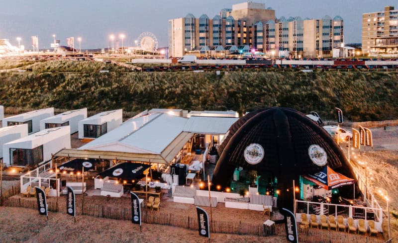 Formel 1 Atmosphäre am Strand von Zandvoort