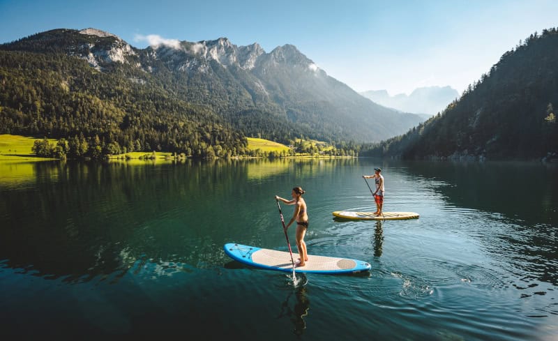 Hintersteinersee_Sommerfrische_.Morgenstimmung Stand Up Paddle ©Gartner_Mathäus 