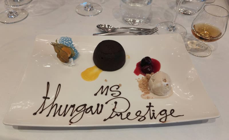 Thurgau Prestige, Gala-Dinner, Schokoladen-Lavakuchen