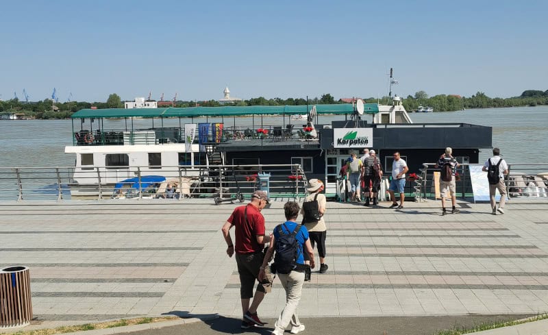 Tulcae, Ausflugsschiff Donaudelta