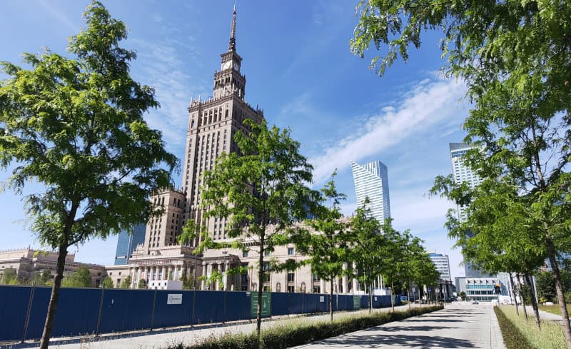 Warschau Kulturpalast