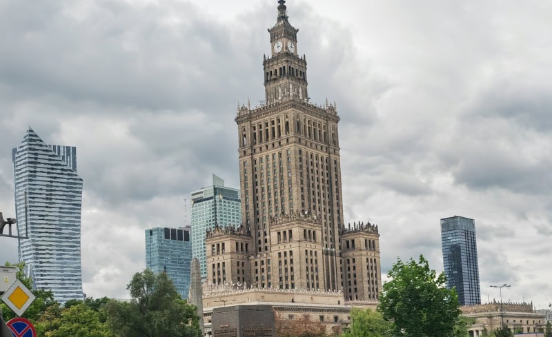 Warschau Kulturpalast