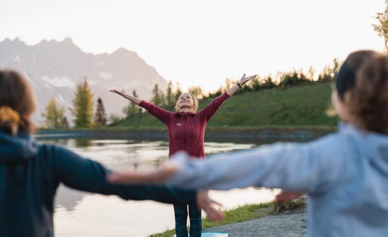 Wilder Kaiser Yoga Astbergsee Carmen Huter