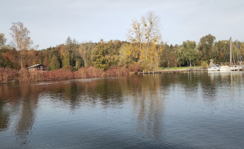 Prien, Fahrt mit MS Rudolf zur Herreninsel
