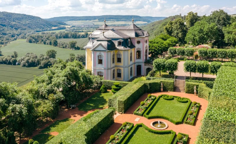 Saale-Unstrut - 1.000 Jahre Weinbaukultur, Natur und spektakuläre Architektur 14 Rosen in Dornburg (c) TTV-Jens Hauspurg