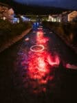 Brixen Water Light Festival 105 Light Oscillator by Tilen Sepic Adlerbrueckec Brixen Tourismus Matthias Gasser