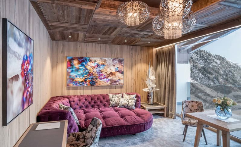 Schneesicheres Ski- und Wellnessarrangement de luxe im Hochfirst – The Luxury Mountain Resort 10 Hochfirst Suiten Sky (c) Lohmann