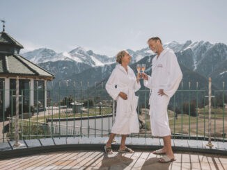 Genuss vor traumhaftem Ausblick cDavid Johansson Wellnessresidenz Schalber10