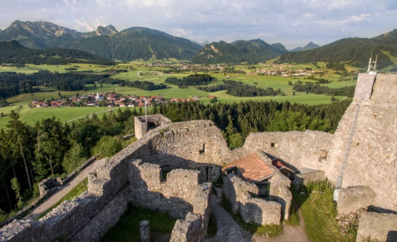 Burgruinen Hohenfreyberg_Eisenberg © Michael Weber