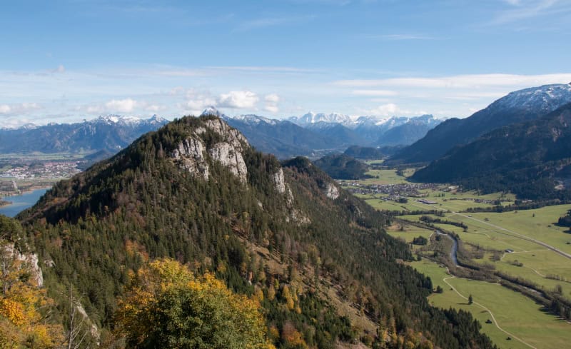 Burgruine Falkenstein Ausblick-(c) pfronten-tourismus