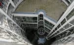 Elektrizitaetswerk EC1 13 auf Kuehlturm