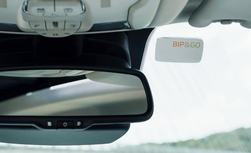 Visuel-Badge Mautbox Bip&Go, © Bip & Go