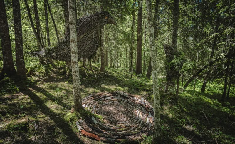 Land Art im Grindelwald lädt zum Staunen ein, Natur wird zur Leinwand 3 Mark A. Ford und Rebecca Ford
