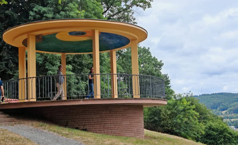 Fränkischer Rotweinwanderweg, Aussichts-Pavillon 