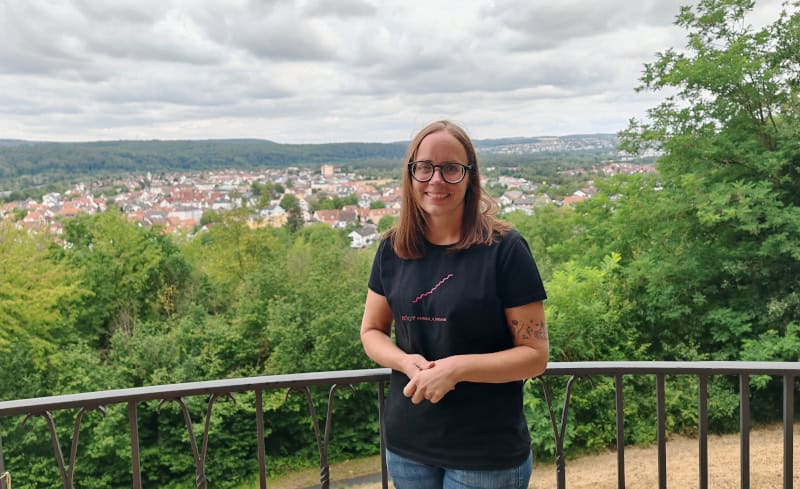 Fränkischer Rotweinwanderweg mit Verena Waigand 