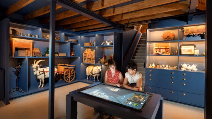 Interaktive Elemente im Museum Waelstee, Foto Jorn van Eck