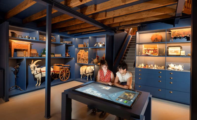Texel bietet aufregenden Museums-Sommer - Kultur frisch inszeniert 4 Interaktive Elemente im Museum Waelstee, Foto Jorn van Eck