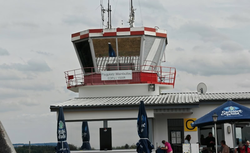 Rundflug Flugplatz Mainbullau 