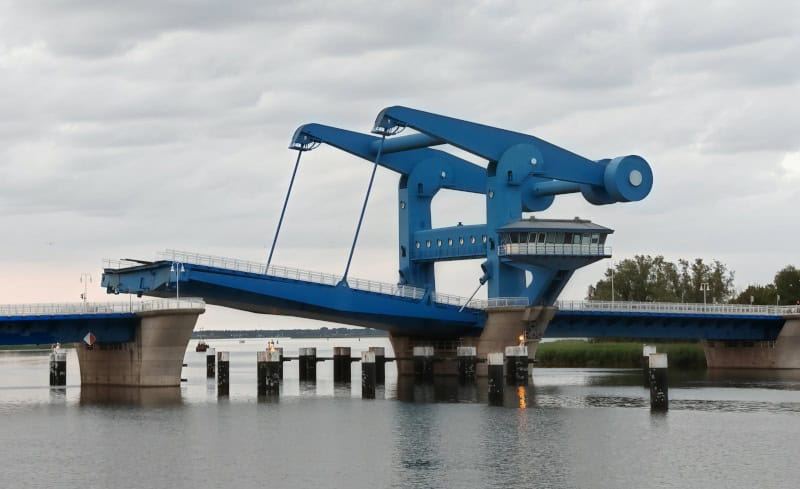 Wolgast Blaue Brücke